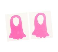 VICASKY Autocollant Anti-Rides Visage Lot de 2 Patch Réutilisable Anti-Âge pour Nasogéniens Silicone Souple Soins Énergétiques à Domicile Salon