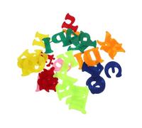 VICASKY Autocollants Alphabet Russe En Feutrine Et Tissu Non Tissé Éducatifs Pour Garçon Et Filles Colorés Interactifs Salle De Classe Préscolaire Apprentissage Amusant