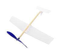 VICASKY Avion Planeur Mousse DIY avec Bande Élastique pour Garçon Fille et Adultes Modèle Éducatif à Assembler Facilement pour Jeux Extérieurs sans Batterie