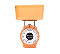 VICASKY Balance Mécanique Cuisine 1 Kg en Plastique, Outil de Pesage Compact et Stable, Balance Alimentaire sans Pile pour Pâtisserie, Préparation Bébé et Usage Couleur Couleur Aléatoire