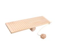 VICASKY Balançoire Bois pour Hamster Bascule Équilibre Amusante et Aire de Jeu et Détente pour Petits Rongeurs Éveil Bois Sûr et Facile à Nettoyer