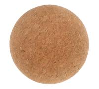 VICASKY Balle de Massage de Yoga en Liège 100mm, Balle de Massage Musculaire Compacte, Masseur pour Dos et Nuque, Accessoire Bien-relaxation et Récupération Sportive