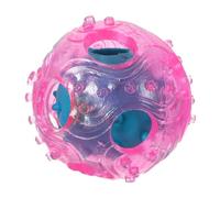 VICASKY Balle Distributrice de Friandises Interactive pour Chien Caoutchouc TPR Résistant et Extensible Stimulation Active et Entraînement Couleur Aléatoire Adapté Aux Couleur Aléatoire