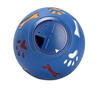 VICASKY Balle Interactive Distributrice De Friandises pour Chien Bleu Jouet Éducatif avec Fuite Contrôlée Stimulation Mentale Et Entraînement Alimentaire