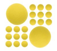 VICASKY Balles De De Balles 36 Pièces en Mousse en Mousse Souple Remplacement Eva Souple pour Recharges Jaune