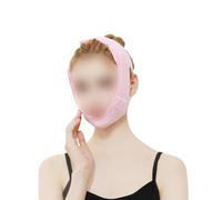 VICASKY Bande Respirante Liftante Visage Taille Unique Sangle Muscle Masséter Visage en V Sommeil Féminin Modèle Rose 073