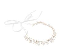 VICASKY Bandeau de mariée - Bandes chauffantes - Paillettes - Pour femme - Style français - Pour femme - Couronne de cheveux - Robe de demoiselle d'honneur