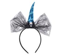 VICASKY Bandeau décoratif en maille et tissu pour filles pour les fêtes d'Halloween et les événements scolaires