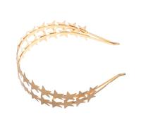 VICASKY Bandeau Étoile Brillante Pour Mariage Couronne Élégante à Deux Couches Accessoire De Coiffure Pour Femmes Et Filles Pour Célébrations Et Fêtes