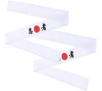 VICASKY Bandeau Ninja Japonerie 2pcs en Coton Confortable Absorption de Sueur pour Activités Sportives et Extérieures Style Unique et Créatif