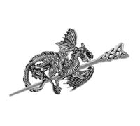 VICASKY Barrette à cheveux celtique rétro en vieilli pour porte-chignon Accessoires de cheveux élégants pour coiffures