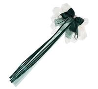 VICASKY Barrette à Dentelle Élastique pour Filles Accessoire de Cheveux Élégant avec Finition Foncé et Détails Floraux Épingle à Cheveux Printanière pour Décoration de