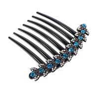 VICASKY Barrette Cheveux Décorative avec Peigne Antidérapant pour Coiffure Femme et Fille Accessoire Mariage Élégant et Durable