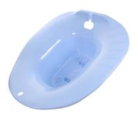 VICASKY Bassin de Bain Siège Toilettes pour Femmes Enceintes et Soins Postopératoires Anti-débordement avec Bord Incurvé et Base Antidérapante Nettoyage Intime Sûr et Confortable