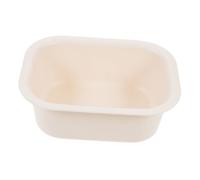 VICASKY Bassin Pour Table à Langer Bébé Polypropylène Épais Multifonction, Bassin De Bain Compact, Récipient Portatif Blanc Lait, Usage Hygiène Et Change -né, Accessoire Table à Langer Bébé
