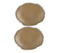 VICASKY Bassins De Nourriture pour Reptiles en Résine, Bols d'eau pour Lézards, Lot De 2, Taille Moyenne, Usage Terrarium, Adaptés Aux Tortues Et Petits Reptiles