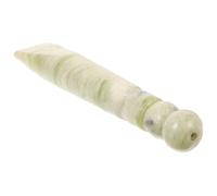 VICASKY Bâton de Massage en Jade Visage Mains Stylo d'Acupuncture Manuel Outil d'Acupression Pratique pour Massage des Points d'Acupuncture et Corps Couleur Aléatoire Couleur Aléatoire