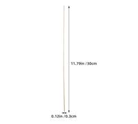 VICASKY Bâtons de Bambou pour Cerf-Volant Lot de 50 Pièces 3 MM X 2 MM X 30 CM, Accessoires pour Fabrication de Cerfs-Volants et Modélisme Garçon et Filles