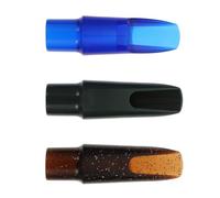 VICASKY Bec de Saxophone Alto en Plastique, Lot de 3 Pièces, Accessoire Léger Réduisant la Perte de Souffle Son Pur et Clair, pour Musiciens Débutants et Professionnels Couleur Aléatoire