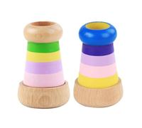 VICASKY Bois pour Garçon Fille Ans Éducatif Hêtre avec Lentille Stimule Imagination et Observation Cadeau Anniversaire Garçon Fille