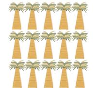 VICASKY Boîte à Bonbons Palmier en Papier Kraft 24pcs pour Emballage Chocolat et Petits Objets, pour Shower et Fête de Mariage