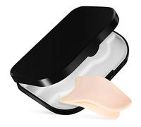 VICASKY Boîte à cils avec miroir, organiseur de faux cils et clip de cils pour les voyages, pratique pour les déplacements, film de protection pour miroir