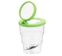 VICASKY Boîte à loupe en plastique pour observation des insectes - Pour l'extérieur - Multifonctionnel - Compétences d'observation des explorateurs
