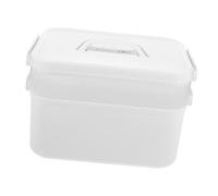 VICASKY Boîte à Outils Compartiments Amovibles Blanche de Manucure Professionnelle Grosse Capacité et Poignée Portable pour Rangement Facile et Organisation Simple