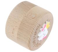VICASKY Boîte à Souvenirs en Bois pour Dents de Lait Bébé Garçons Porte-dents Fée Sculpté 3d Conservation Solide Présent Naissance Baptême Garçon Rangement Souvenirs et Filles