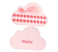 VICASKY Boîte à Souvenirs pour Dents D'garçon et Filles Rose, Plastique Solide, Grosse Capacité, Conservation de Dents de Lait, Présent Naissance Fille Garçon, Rangement Sécurisé