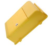 VICASKY Boîte Aux Lettres Murale Plastique Étanche avec Serrure Boîte de Suggestions Murale Polyvalente pour Maison Bureau Communauté Jaune