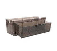 VICASKY Boîte de Filtration Aquarium Purification et Nettoyage Filtre Compatible Pompe Système Bio Filtrant pour Poisson sans Couvercle