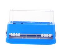 VICASKY Boîte de Rangement Coton-tige avec Distributeur Automatique Support Pratique pour Coton et Cure-dents Organisateur de Salle de Bain Fonctionnel Modèle Moyen