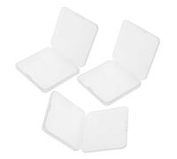 VICASKY Boîte De Rangement Pour Faux Cils 3 Pièces Organiseur De Cils Support Pour Médiator De Guitare Petits Conteneurs Étui Pour Cils Étui Pour Médiator De Guitare Étui De