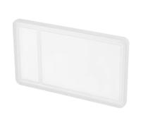 VICASKY Boîte de rangement transparente pour timbres Organiseur multifonction en plastique pour petites cartes et collections Design élégant pour un ordre élégant