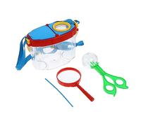 VICASKY Boîte d'observation d'insectes pour 1 kit - Cage de découverte avec loupes et outil de collecte - Kit d'exploration éducative pour l'extérieur - Idéal pour les petits chercheurs