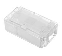VICASKY Boite pour Montre en Pet Structure à Couvercle Traditionnel, Boîte de Rangement pour Montre Support Intérieur, pour Organisation et Conservation