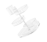 VICASKY Boîte Rangement Cosmétique Rotatif de Bureau Organisateur de Maquillage Support de Flacons Émulsion