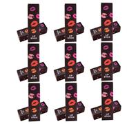 VICASKY Boîte Vide à Rouge à Lèvres en Papier Noire K1 Motif Lèvres 50 Pièces Étui d 39 Emballage DIY Coffret Présent Léger et Compact pour Voyages et Rangement