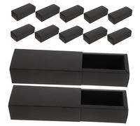 VICASKY Boîtes En Papier Kraft Pour Rouges à Lèvres Lot De 12 Petites Boîtes D'emballage Pliables 11.5x3.8x3.7 Cm Et Solide Pour Rangement De Cosmétiques Pour Coffret Présent Et Organisation