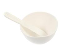 VICASKY Bol à Masque Facial DIY Haute Qualité avec Spatule Épaisse Outil de Beauté pour Usage Domestique et Salon Mélange Facile pour Soins Visage