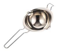 VICASKY Bol de Fonte Beurre et Chocolat Acier Inoxydable Chauffe Rapide pour Cuisine pour Fondre Beurre Fromage Caramel et Cire Usage Domestique et Professionnel
