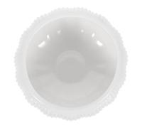 VICASKY Bol en Céramique Blanc D'oursin pour Gastronomie Moléculaire, Bol à Dessert Unique, Finition Soignée et Facile à Nettoyer, pour Restaurant Cuisine