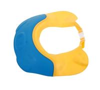 VICASKY Bonnet De Bain Pour Bébé Ajustable Et Imperméable En Silicone, Protection Oreilles Et Yeux, Léger, Taille Unique, Bain Et Lavage Cheveux, Garçon Et Filles, Coloris Jaune Et Bleu,