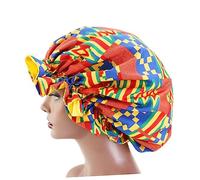 VICASKY Bonnet de Douche Rond Élastique Bonnet de Bain Respirant pour Femmes Charlotte de Salon Facile à Enfiler Retirer