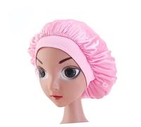 VICASKY Bonnets de nuit en satin Bonnets de sommeil élastiques pour cheveux Chapeau large pour filles et garçons pour des nuits reposantes et protection des cheveux