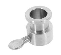 VICASKY Bouchon Acier Inoxydable pour Broche de Rôtisserie Poids Équilibrant Limiteur de Tige Robuste pour Accessoires Barbecue Grill Rotisserie Roller