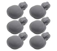 VICASKY Bouchons de Valve Étanches pour Oreiller Gonflable U en TPU - Kit de 6 Pièces de Remplacement pour Coussin de Camping, Kayak et Chaise Longue - Accessoires de Gonflage