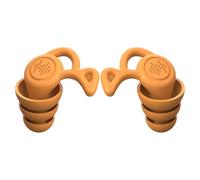 VICASKY Bouchons D'oreille Antibruit pour Dormir en Silicone, Bouchons D'oreilles pour Dormir, Orange, Légers, Confortables, pour Sieste