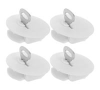 VICASKY Bouchons en Plastique Blanc Prise Sécurisée Design Créatif Lot de 10 pour Tirelire avec Serrure et Clé Pratique pour Écoles et Bureaux pour Boîte à Économies